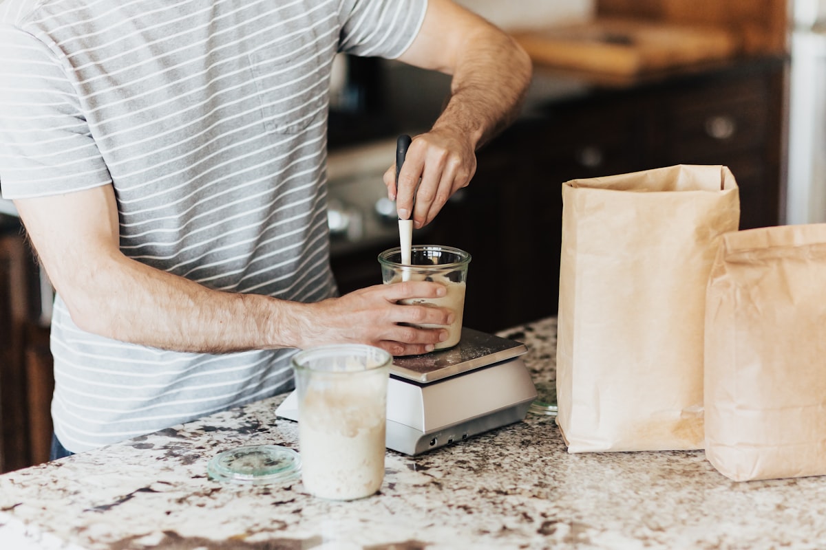 Smoothie con frutta e latte di mandorla